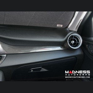 Alfa Romeo Giulia Dash Trim Kit - Carbon Fiber 